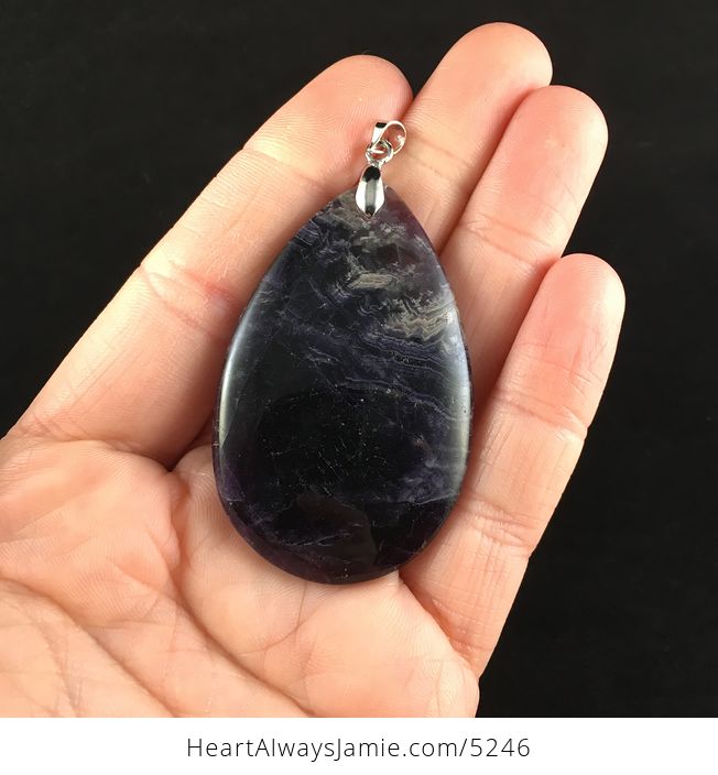 Purple Amethyst Stone Jewelry Pendant - #vKKWx3rNIlQ-1