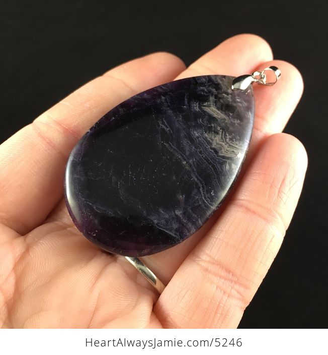 Purple Amethyst Stone Jewelry Pendant - #vKKWx3rNIlQ-2
