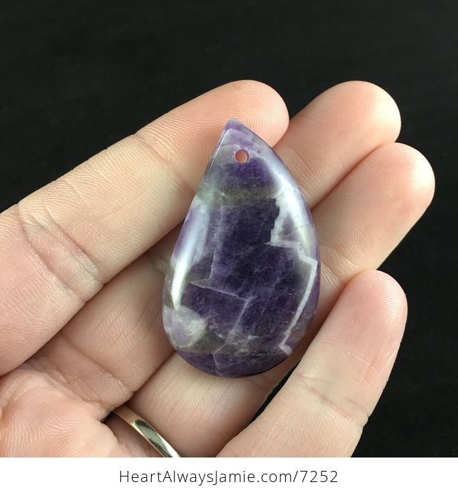 Purple Brazil Amethyst Stone Pendant Jewelry - #0VXt7Q8O6EE-1