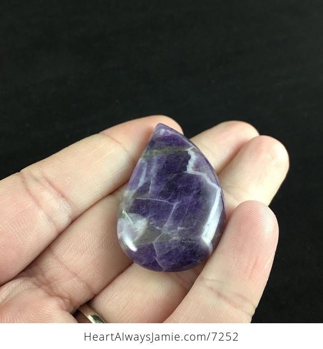 Purple Brazil Amethyst Stone Pendant Jewelry - #0VXt7Q8O6EE-2