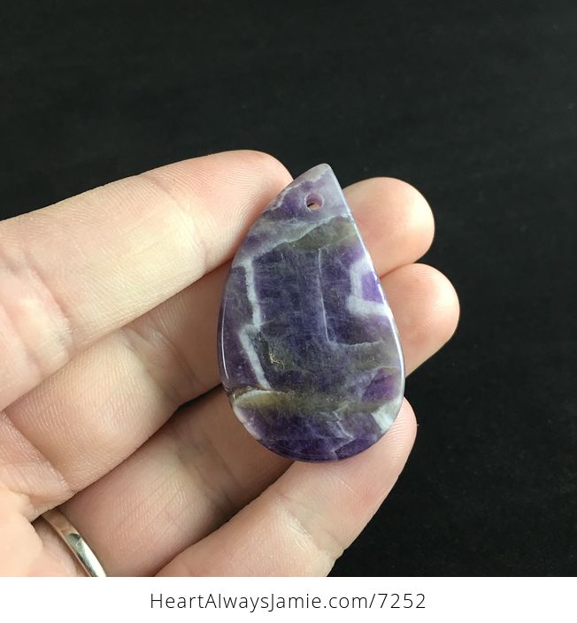 Purple Brazil Amethyst Stone Pendant Jewelry - #0VXt7Q8O6EE-5