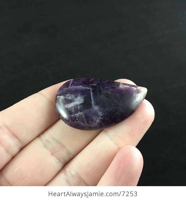 Purple Brazil Amethyst Stone Pendant Jewelry - #66RPFZXd3k0-3