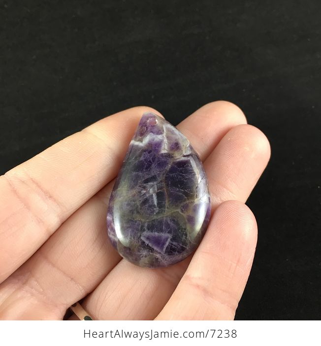 Purple Brazil Amethyst Stone Pendant Jewelry - #IjsRIVpjmyw-2