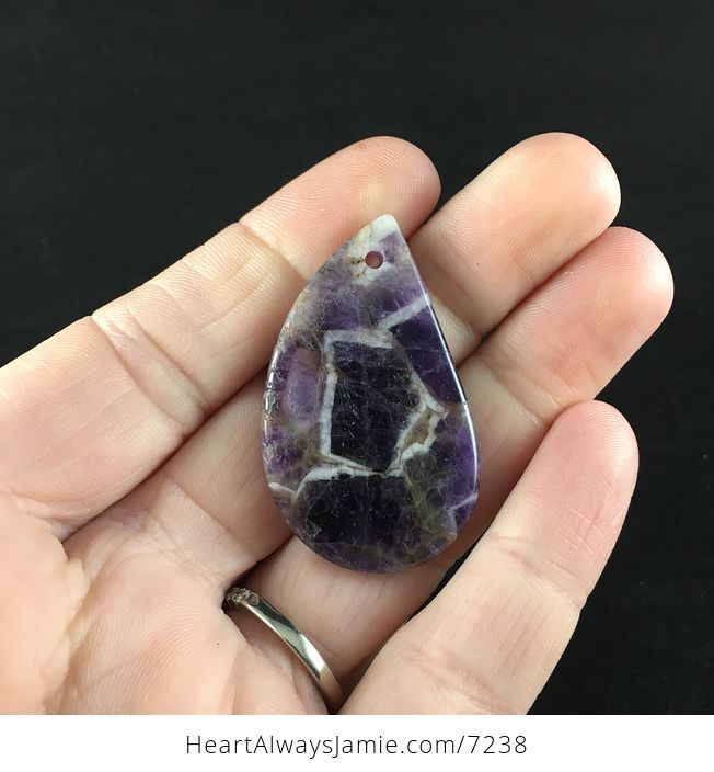 Purple Brazil Amethyst Stone Pendant Jewelry - #IjsRIVpjmyw-5