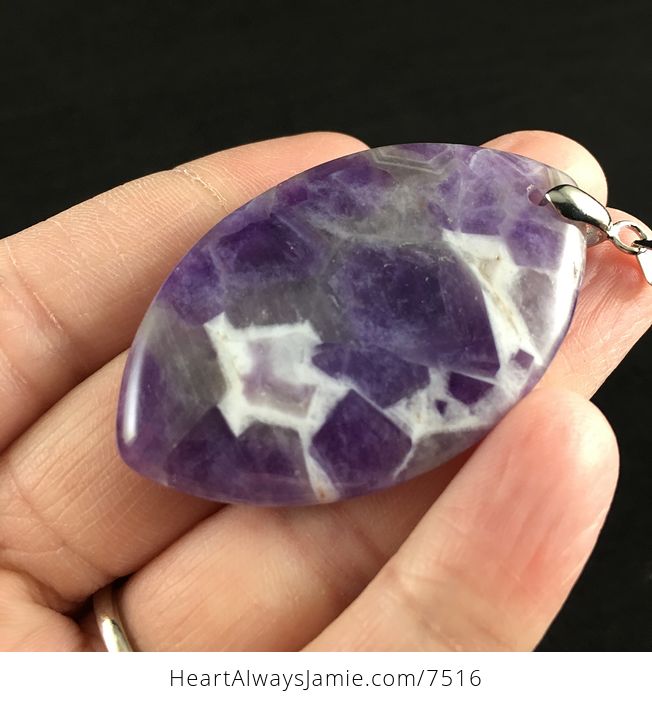 Purple Brazil Amethyst Stone Pendant Jewelry - #UDuzeAal8Fo-2
