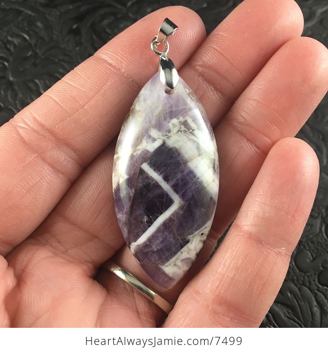 Purple Brazil Amethyst Stone Pendant Jewelry - #lh9svbnQaqA-1
