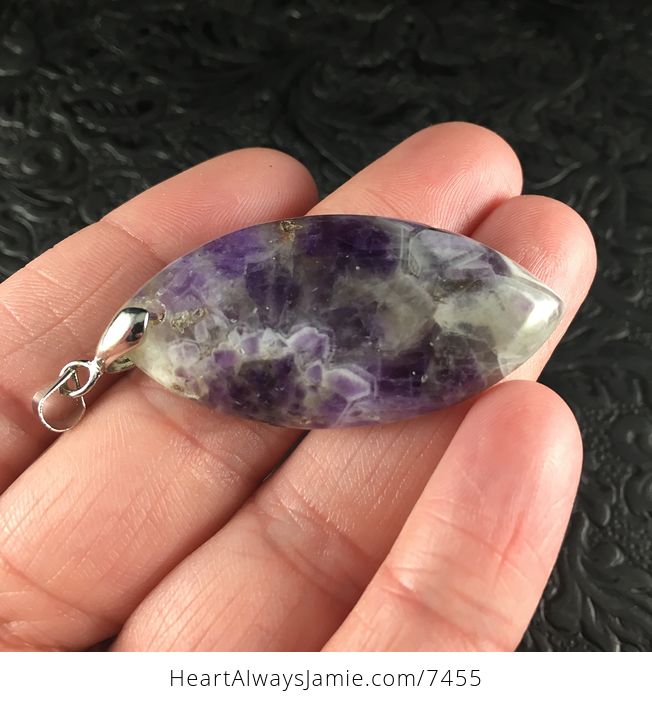 Purple Brazil Amethyst Stone Pendant Jewelry - #vQiSPZ5hcow-3
