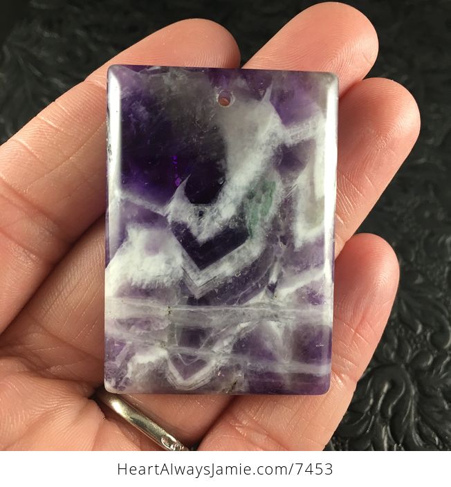 Purple Brazil Amethyst Stone Pendant Jewelry - #wvpY6yoIAiY-1