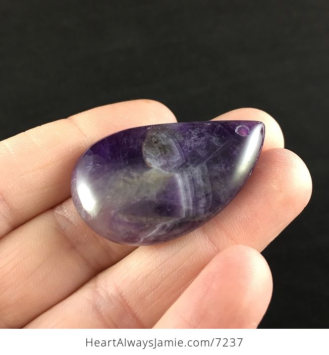 Purple Brazilian Amethyst Stone Pendant Jewelry - #sI1JJ9Wh71E-3