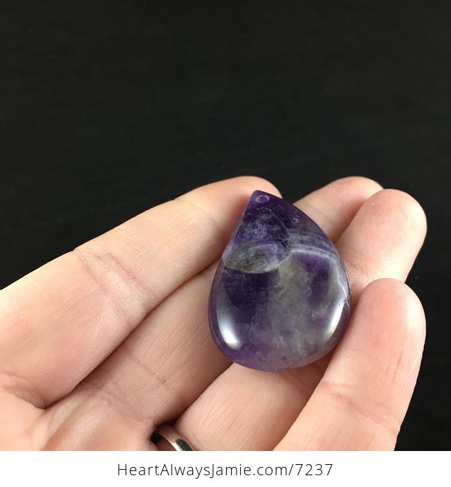 Purple Brazilian Amethyst Stone Pendant Jewelry - #sI1JJ9Wh71E-2
