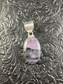 Purple Charoite Crystal Stone Jewelry Pendant #hKHmkWIiWrg