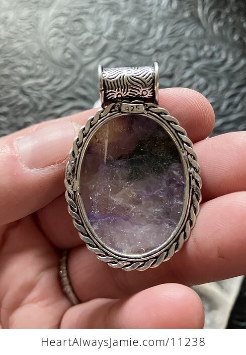 Purple Charoite Crystal Stone Jewelry Pendant - #VJY3rJKT25s-4