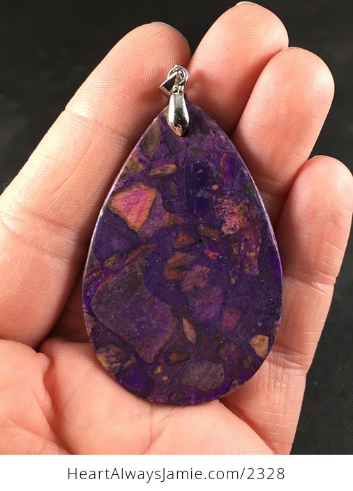 Purple Choi Finches or Malachite Stone Pendant Necklace - #xQKUkGPFWpA-2