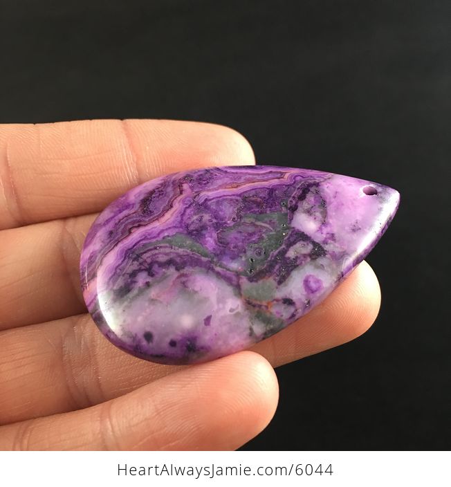 Purple Crazy Lace Agate Stone Jewelry Pendant - #chvo74nSol4-3
