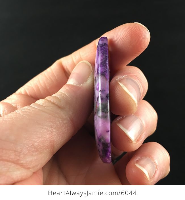 Purple Crazy Lace Agate Stone Jewelry Pendant - #chvo74nSol4-5