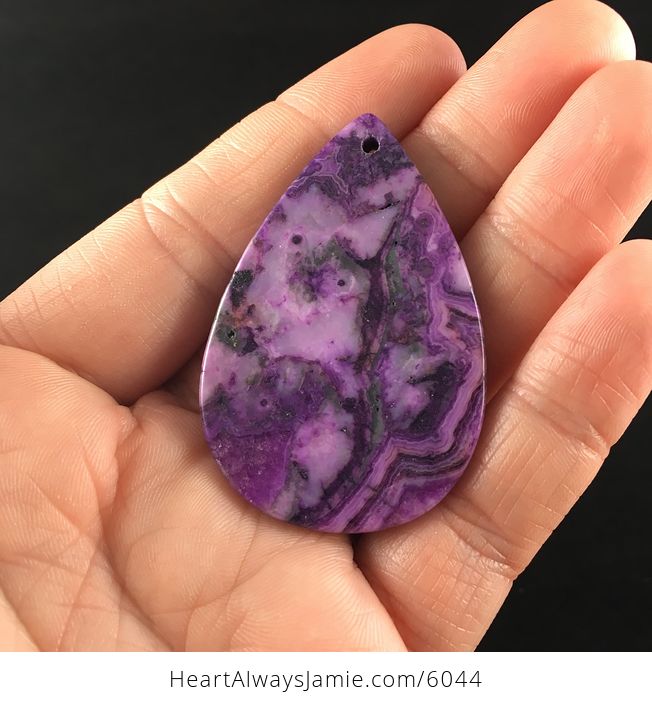Purple Crazy Lace Agate Stone Jewelry Pendant - #chvo74nSol4-6