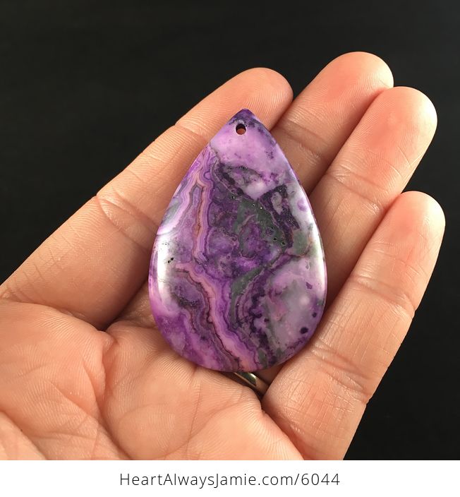 Purple Crazy Lace Agate Stone Jewelry Pendant - #chvo74nSol4-1