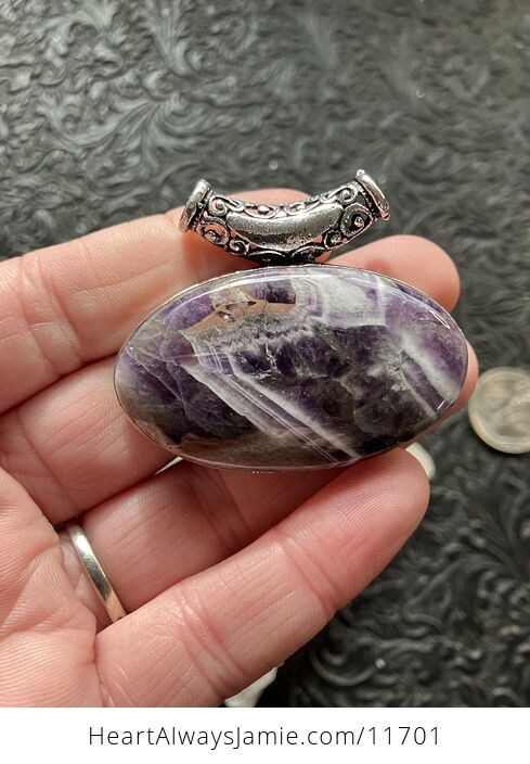 Purple Dream Amethyst Stone Crystal Pendant Jewelry - #nbl2uT3fe3s-2