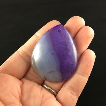 Purple Druzy Agate Stone Jewelry Pendant #XoX0wwwRFT4
