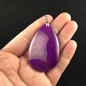 Purple Druzy Agate Stone Jewelry Pendant #yWLKrLURiBI