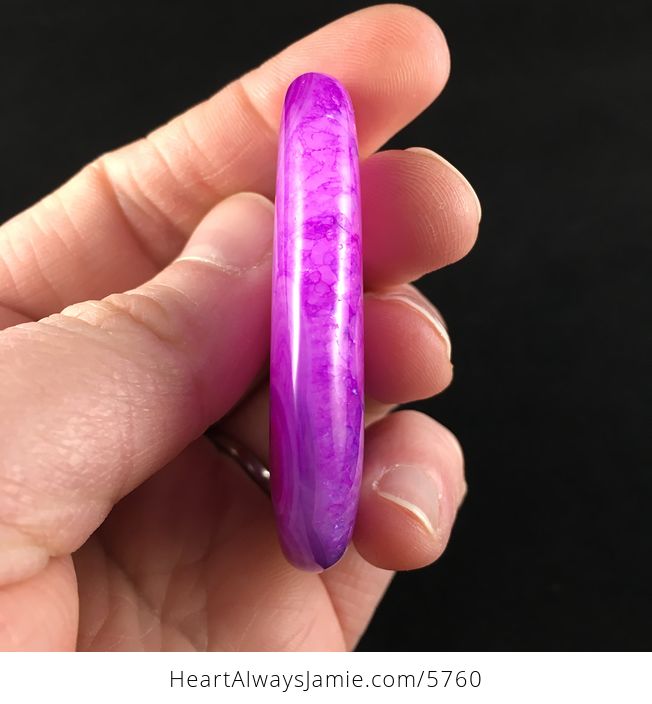 Purple Druzy Agate Stone Jewelry Pendant - #0liVLSS7LX4-5