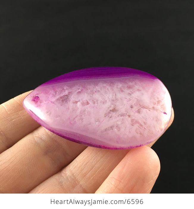 Purple Druzy Agate Stone Jewelry Pendant - #mV8ovEw3rqU-4