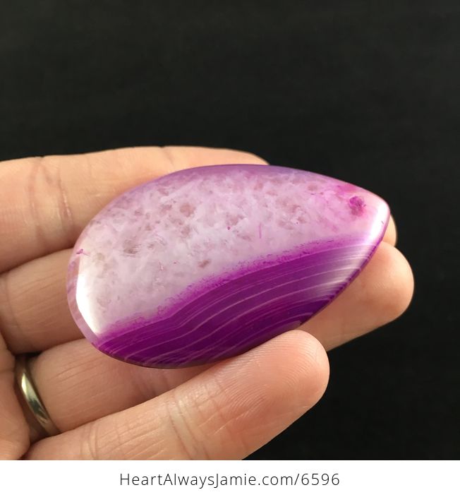 Purple Druzy Agate Stone Jewelry Pendant - #mV8ovEw3rqU-3