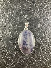 Purple Iolite Crystal Stone Jewelry Pendant #Nyk3o1z8Rwo