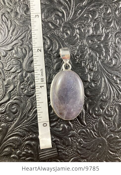 Purple Iolite Crystal Stone Jewelry Pendant - #reyNpISSu1s-6