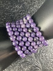 Purple Lepidolite 8mm Natural Gemstone Jewelry Bracelet #h0spdIXP2C8