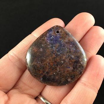 Purple Lepidolite Stone Jewelry Pendant #MMZUVyho7xs