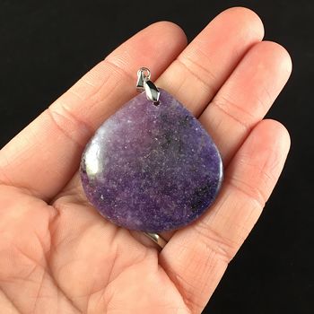 Purple Lepidolite Stone Jewelry Pendant #xQ2PO6os2uQ