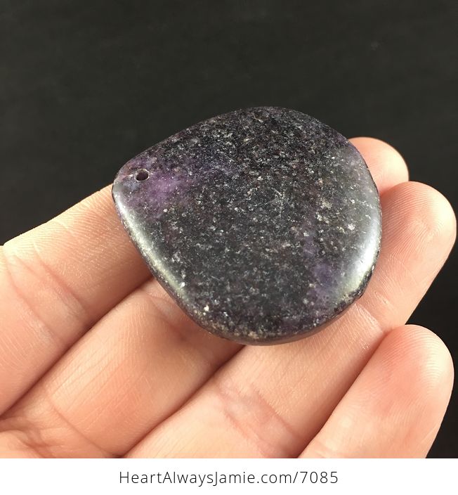 Purple Lepidolite Stone Jewelry Pendant - #2wFwhkW1DdQ-4
