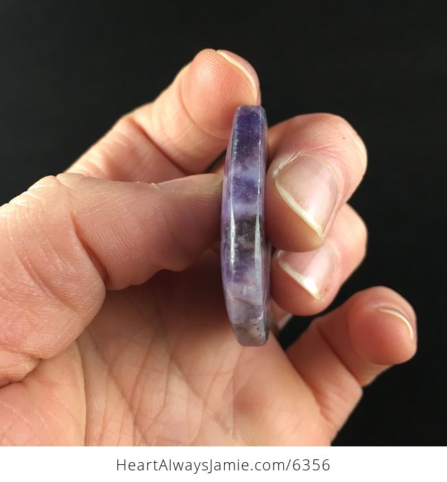 Purple Lepidolite Stone Jewelry Pendant - #30Acb9HCJPA-5
