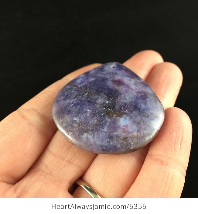 Purple Lepidolite Stone Jewelry Pendant - #30Acb9HCJPA-2