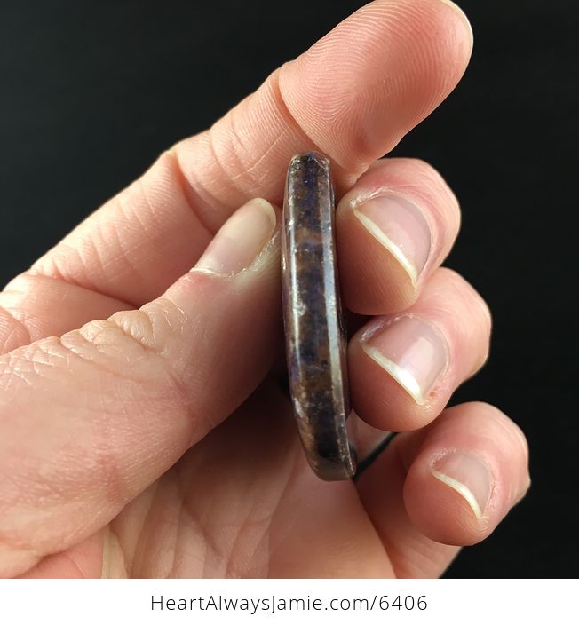 Purple Lepidolite Stone Jewelry Pendant - #MMZUVyho7xs-5