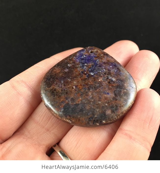 Purple Lepidolite Stone Jewelry Pendant - #MMZUVyho7xs-2