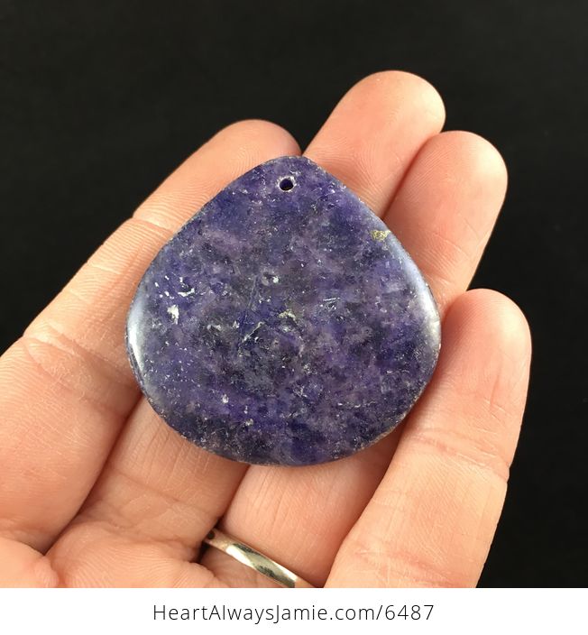 Purple Lepidolite Stone Jewelry Pendant - #i5QAFT3mKXQ-1