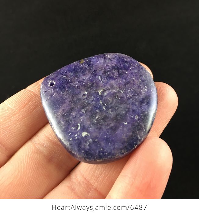 Purple Lepidolite Stone Jewelry Pendant - #i5QAFT3mKXQ-4