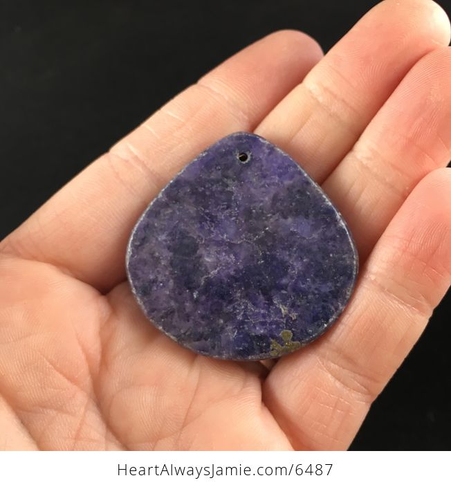 Purple Lepidolite Stone Jewelry Pendant - #i5QAFT3mKXQ-6