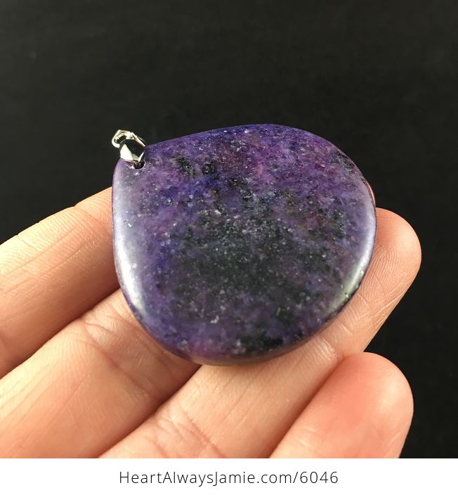 Purple Lepidolite Stone Jewelry Pendant - #obTlVG6F8Hs-4