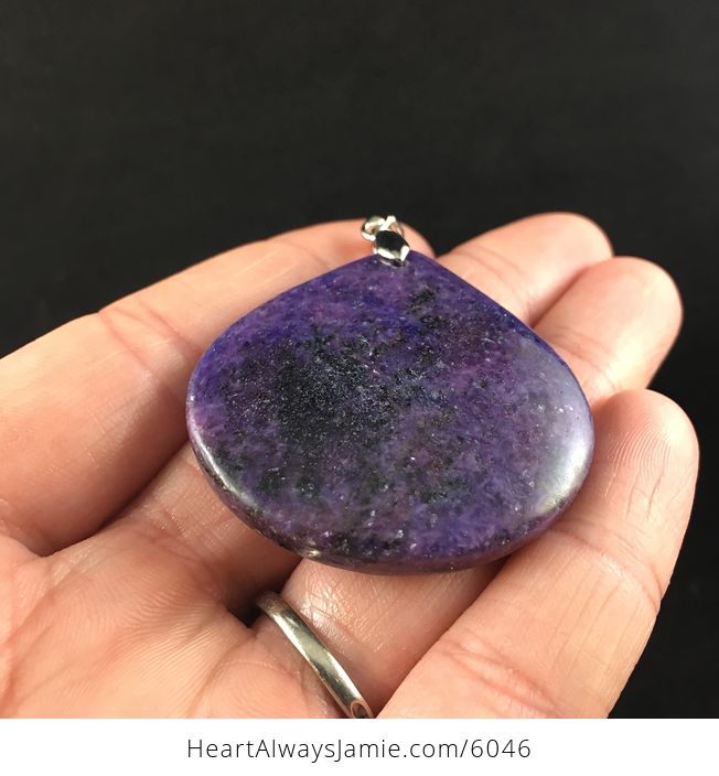 Purple Lepidolite Stone Jewelry Pendant - #obTlVG6F8Hs-2