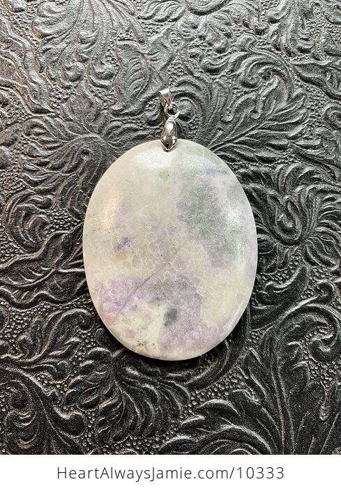 Purple Peace Jade Serpentine Quartz Stichtite Stone Jewelry Crystal Pendant - #zEVjTNZcmnw-2