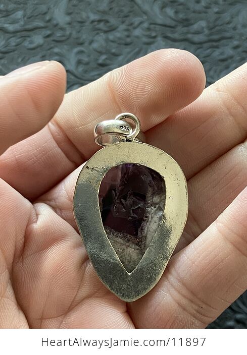 Purple Star Amethyst Stone Crystal Pendant Jewelry - #squ7v8mpePk-5