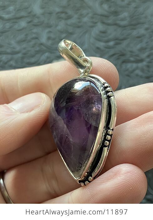 Purple Star Amethyst Stone Crystal Pendant Jewelry - #squ7v8mpePk-4