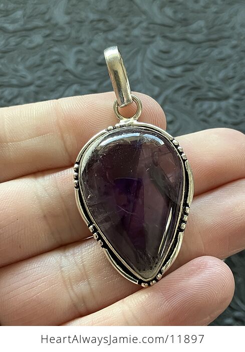 Purple Star Amethyst Stone Crystal Pendant Jewelry - #squ7v8mpePk-2