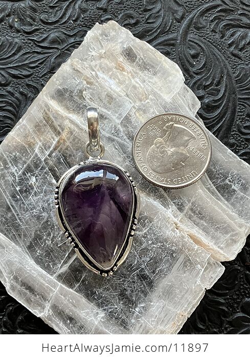 Purple Star Amethyst Stone Crystal Pendant Jewelry - #squ7v8mpePk-6