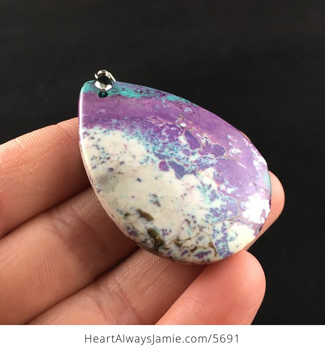 Purple Turquoise Stone Jewelry Pendant #m1bwSGz9LRc