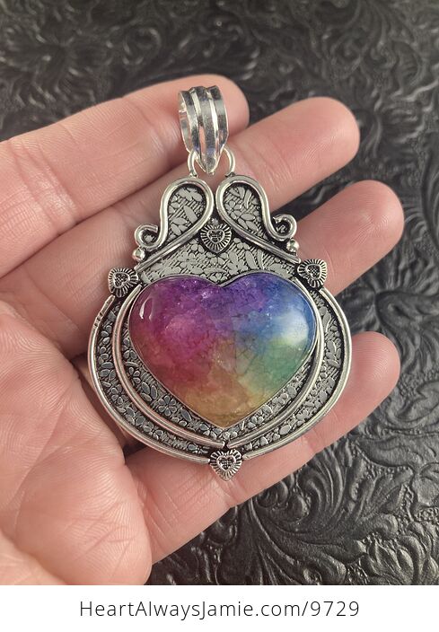 Rainbow Crystal Stone Jewelry Pendant - #HehdYmHjQ1Y-2