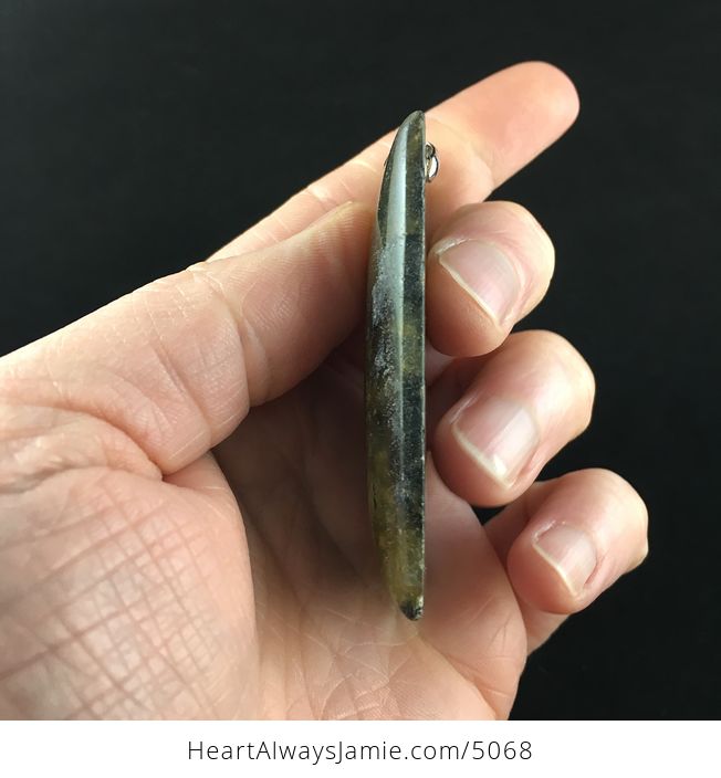 Rectangle Shaped Labradorite Stone Jewelry Pendant - #dRfU7gFr9lc-5